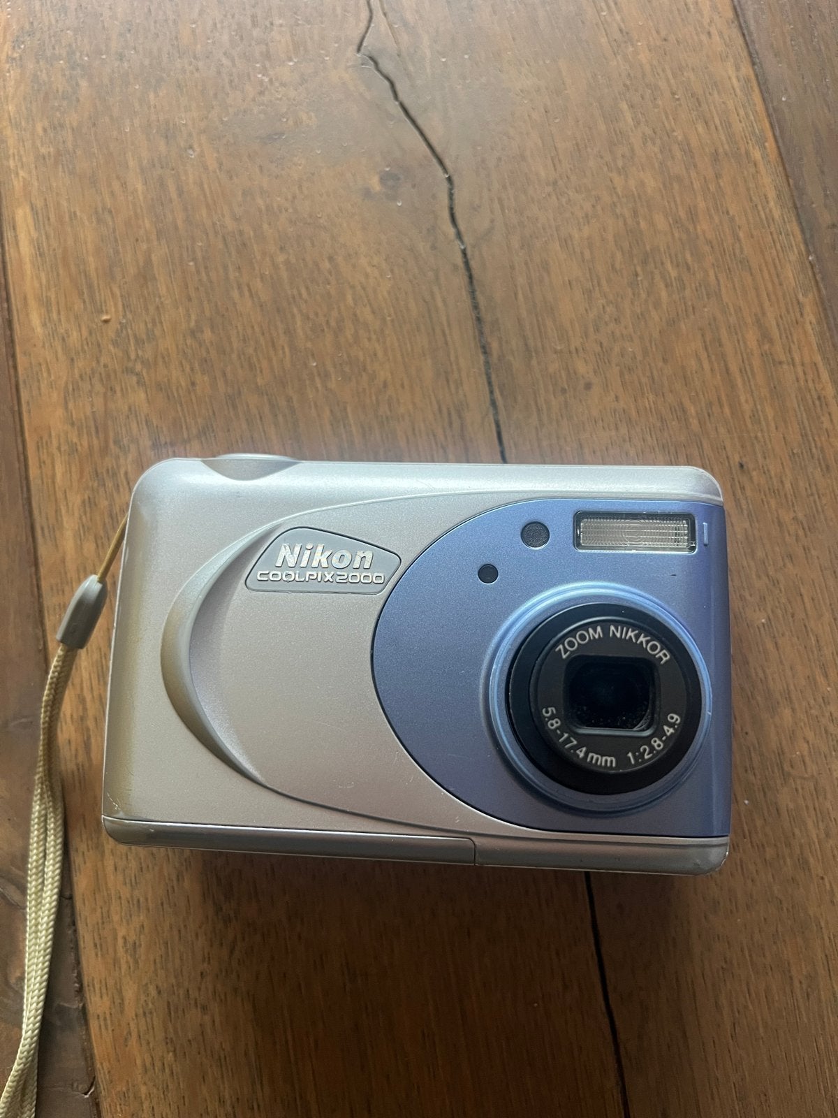 Nikon coolpix 2000, Ophalen, Gebruikt, Geheugenkaart, 2 megapixels