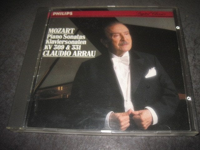 Mozart Piano Sonatas Claudio Arrau op Philips, Ophalen of Verzenden, Classicisme, Zo goed als nieuw, Kamermuziek