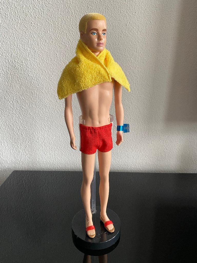 Barbie Ken Silkstone 60e verjaardag, Verzamelen, Ophalen of Verzenden, Zo goed als nieuw, Pop
