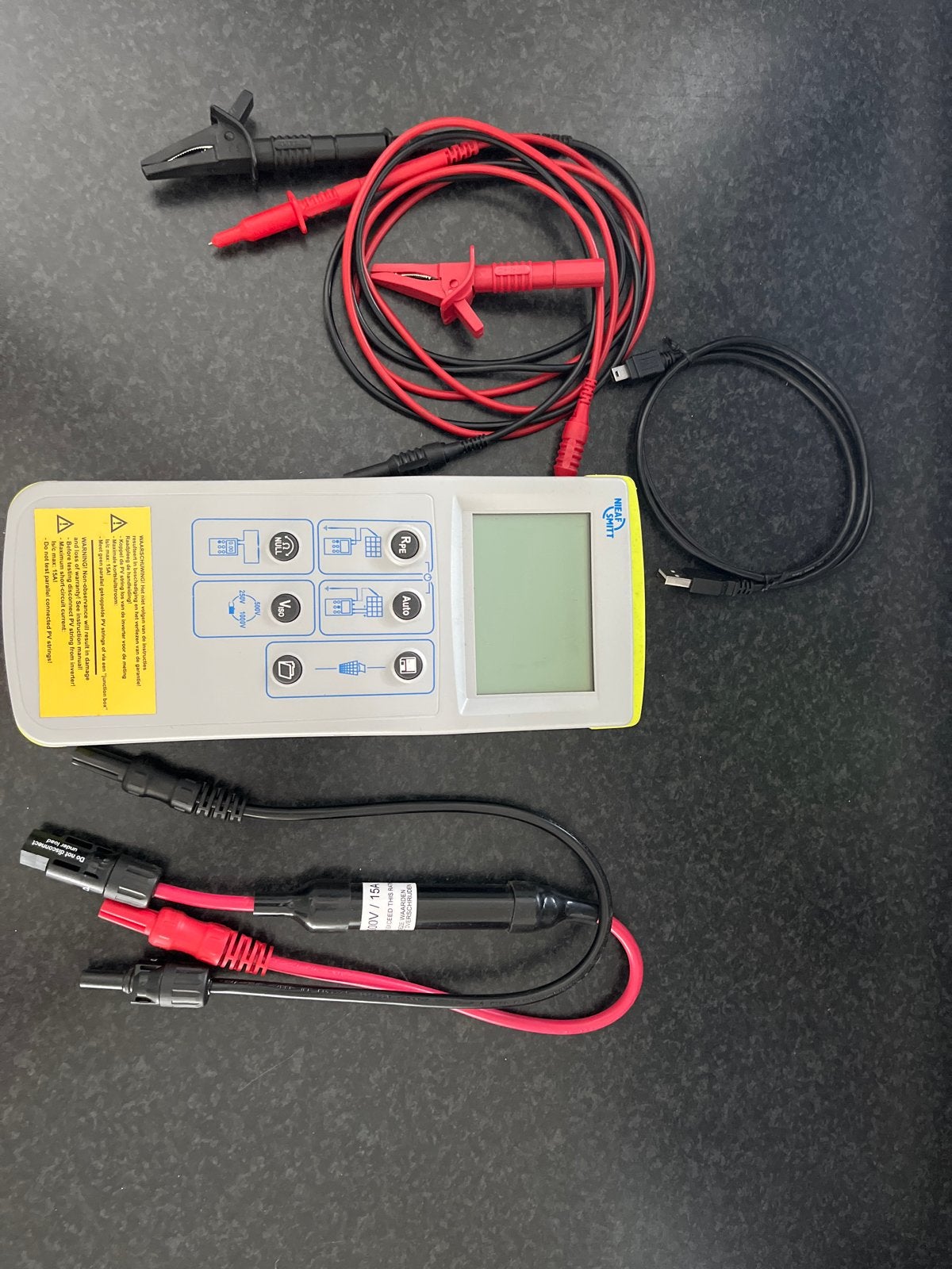 Nieuwstaat Nieaf Smitt PV-installatie tester, Ophalen of Verzenden, Zo goed als nieuw, Elektriciteit