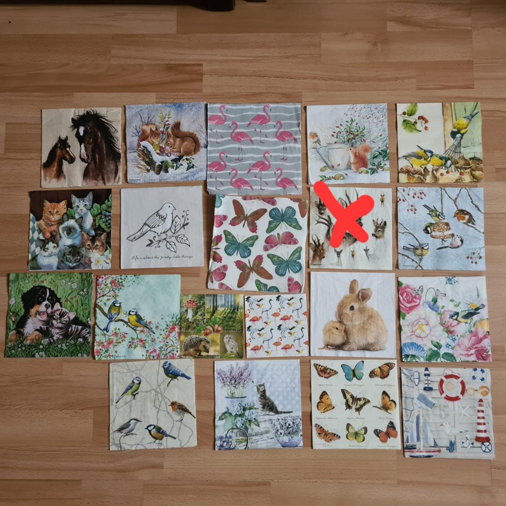 Nieuwe servetten 12 voor €2,50., Ophalen of Verzenden, Nieuw