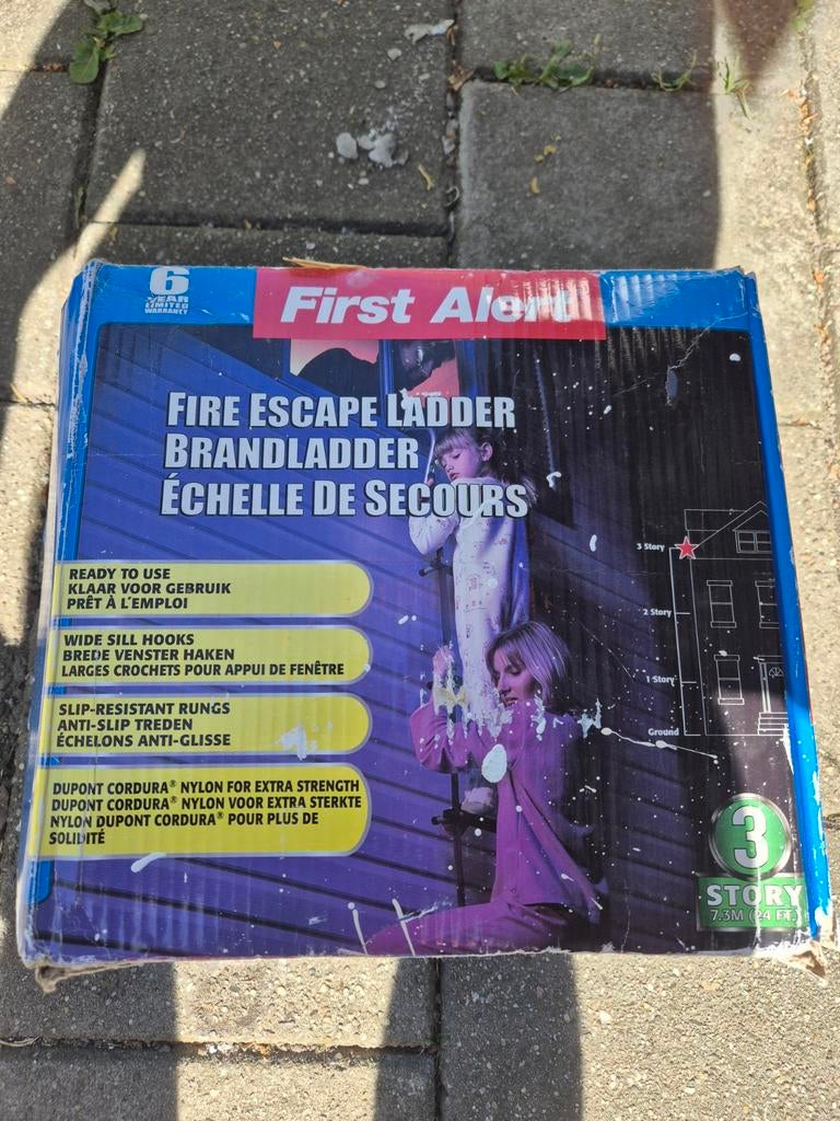 First Alert Brandladder - 3 Verdiepingen (7.3M), Ophalen of Verzenden