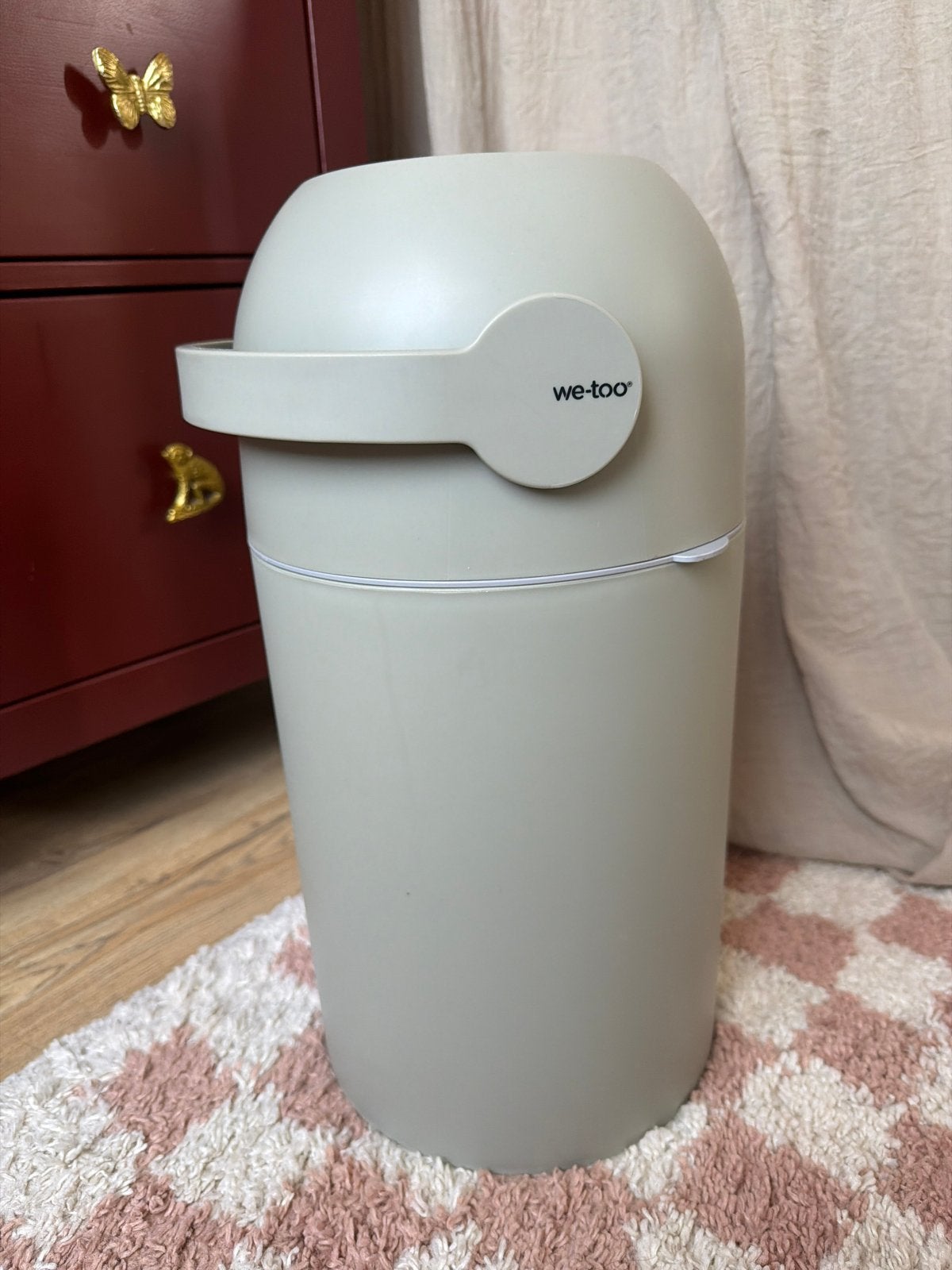 We-Too luieremmer - Grijsgroen, Ophalen, 50 – 75, Kunststof, 20 tot 30 liter