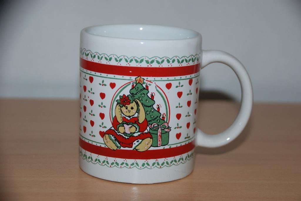 Kerst mok.                 Met beer en kerstboom., Ophalen of Verzenden, Nieuw