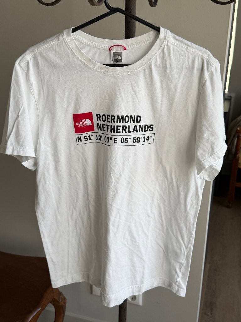 T-shirt. Maat L. Als nieuw. The North Face., Maat 52/54 (L), Wit, Ophalen of Verzenden, Zo goed als nieuw