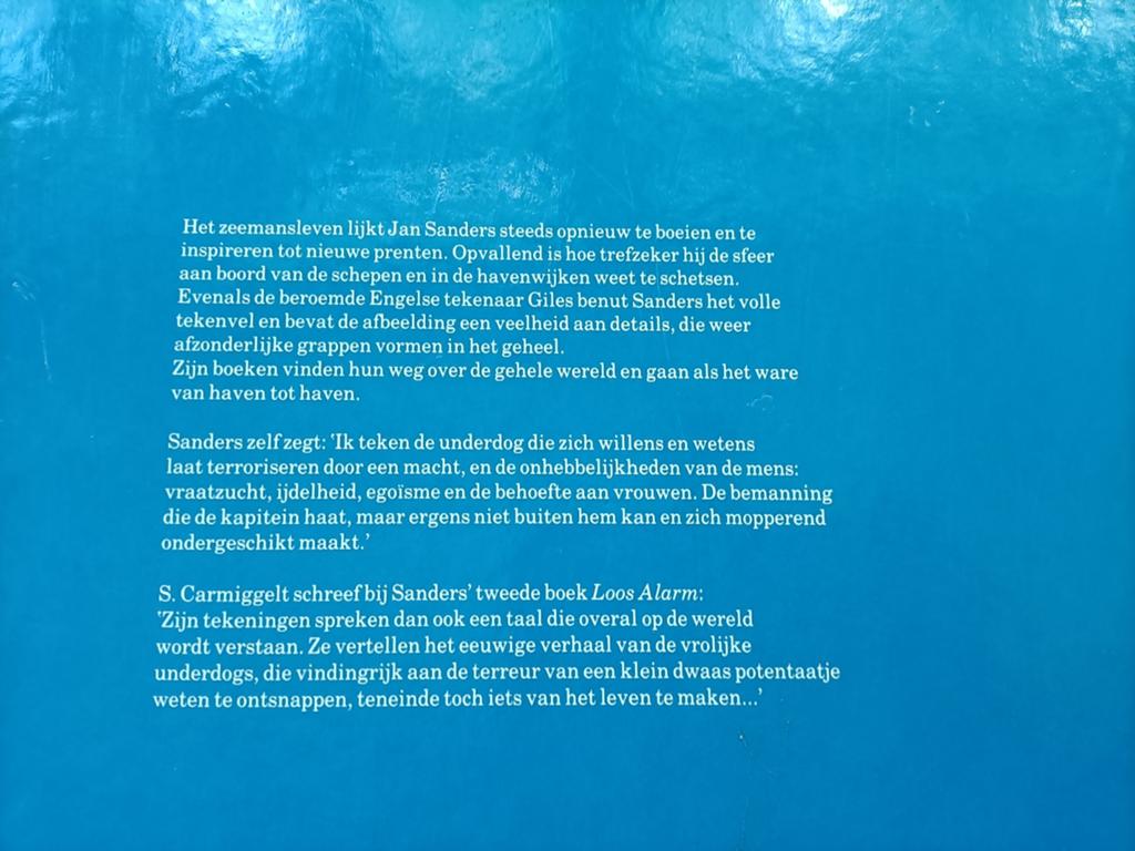 Jan Sanders Rukwinden - Geïllustreerd Boek, Ophalen of Verzenden, Gelezen, Jan Sanders, Nederland