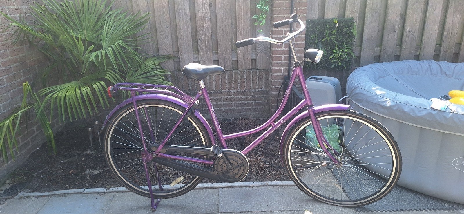 Oma fiets paars, Gebruikt, Geen, Ophalen of Verzenden, Geen