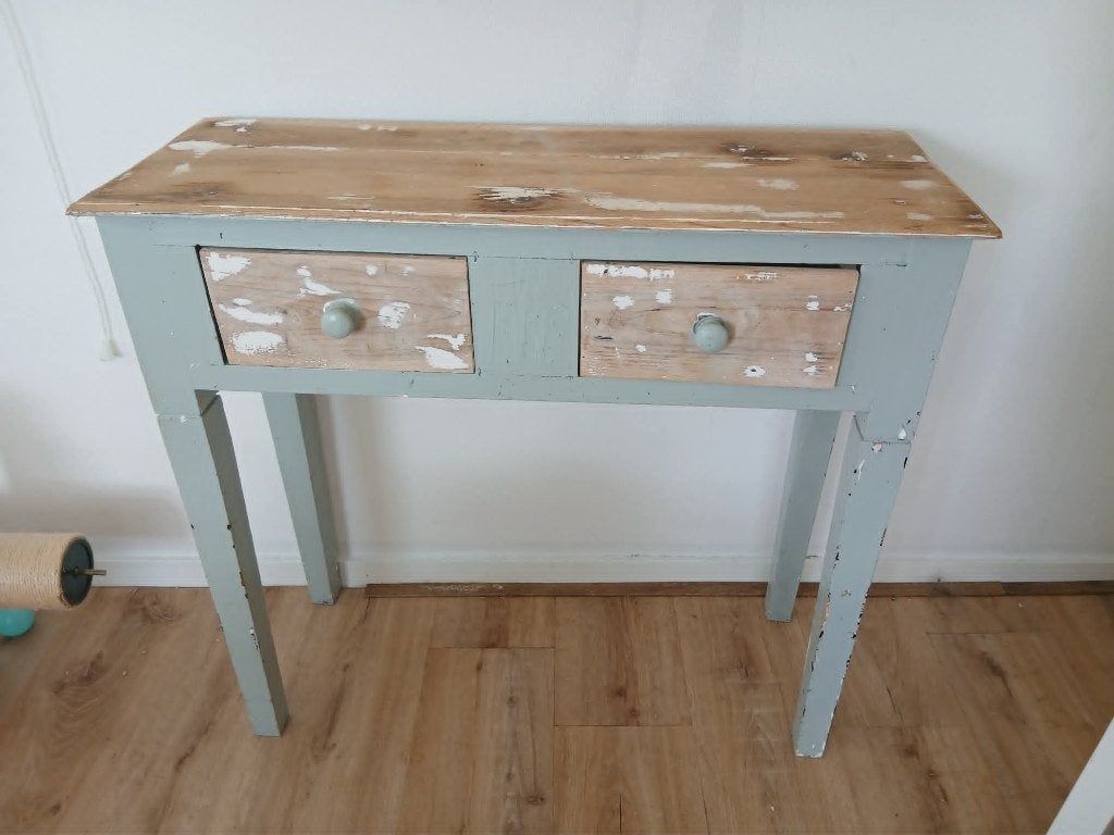 sidetable, Ophalen, 100 tot 150 cm, Zo goed als nieuw, 25 tot 50 cm