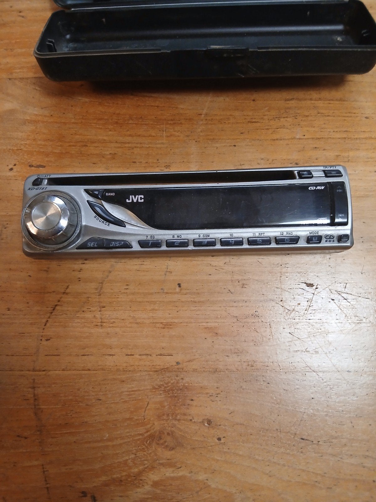 JVC KD-G161 Autoradio CD-speler afneembaar frontje, Auto diversen, Ophalen of Verzenden