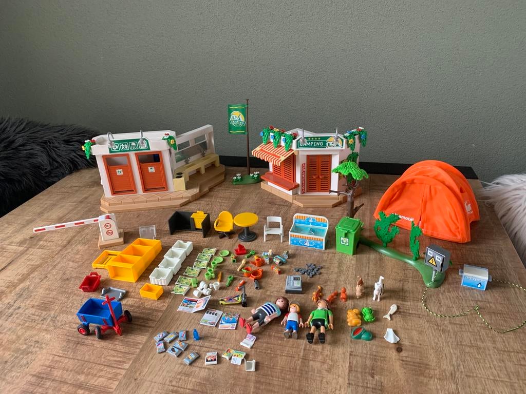 Playmobil 5432 grote camping, Kinderen en Baby's, Speelgoed | Playmobil, Ophalen of Verzenden, Zo goed als nieuw