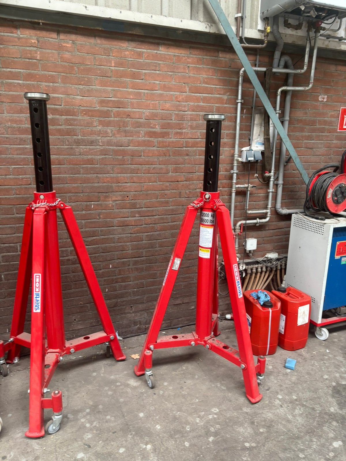 Poten, Ophalen, Zo goed als nieuw