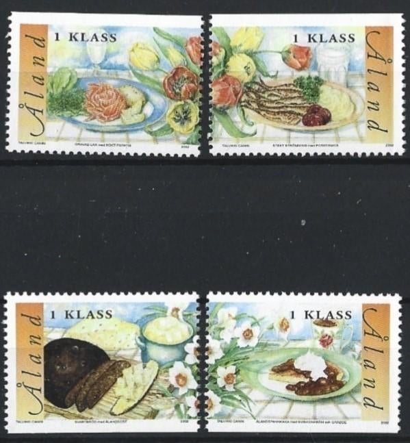 Aland SG 212-215 PF (compl)-28-02-2002 - cat. 8,00 voor 2,00, Ophalen of Verzenden, Finland, Postfris