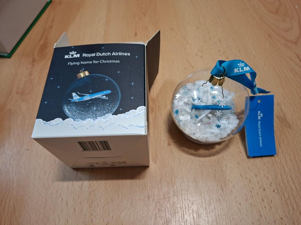 KLM huisjes    Kerstbal !!!, Ophalen of Verzenden, Nieuw
