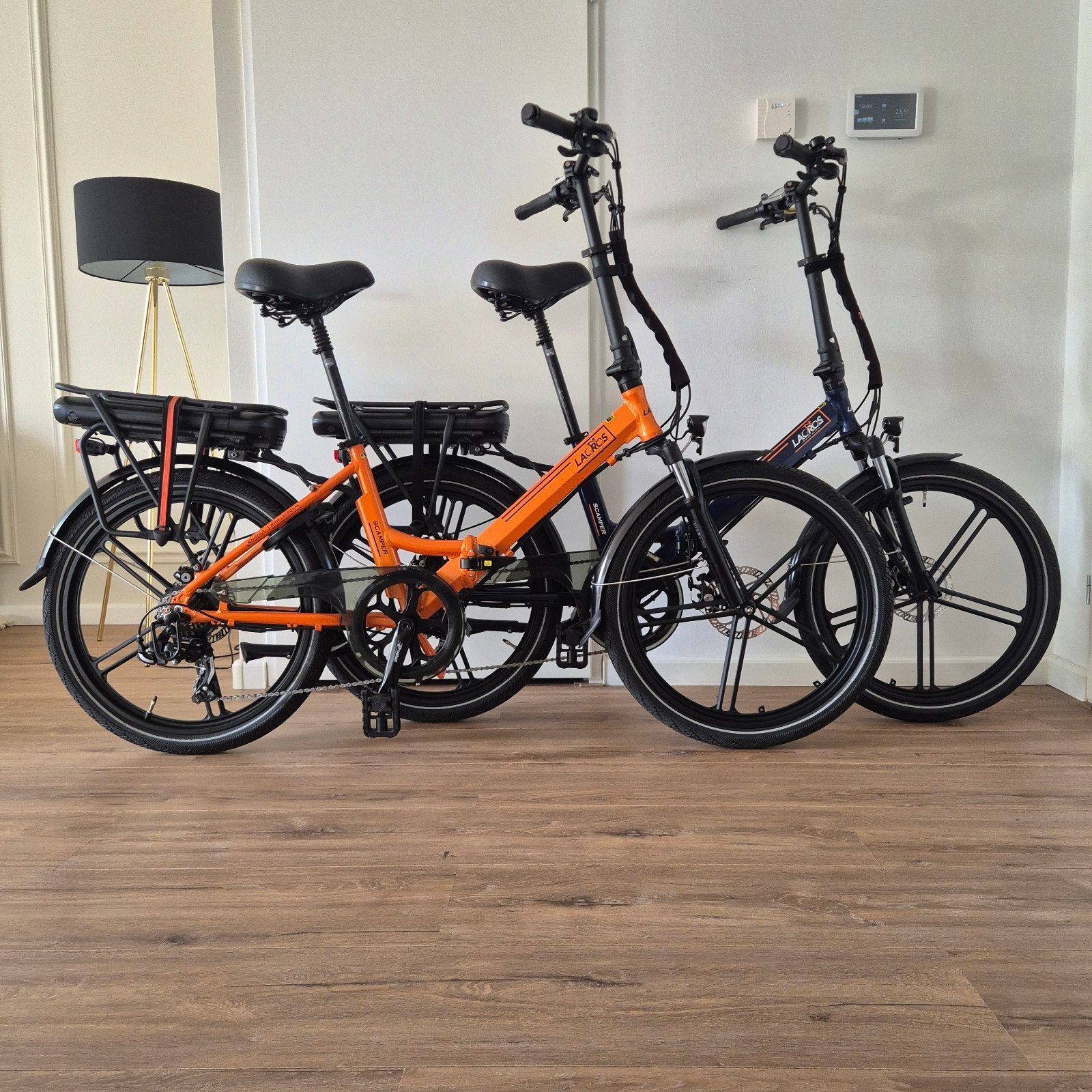 2x Z.G.A.N Lacros S400XL elektrische vouwfietsen (24inch), Fietsen en Brommers, Ophalen, 20 inch of meer, Versnellingen, Zo goed als nieuw
