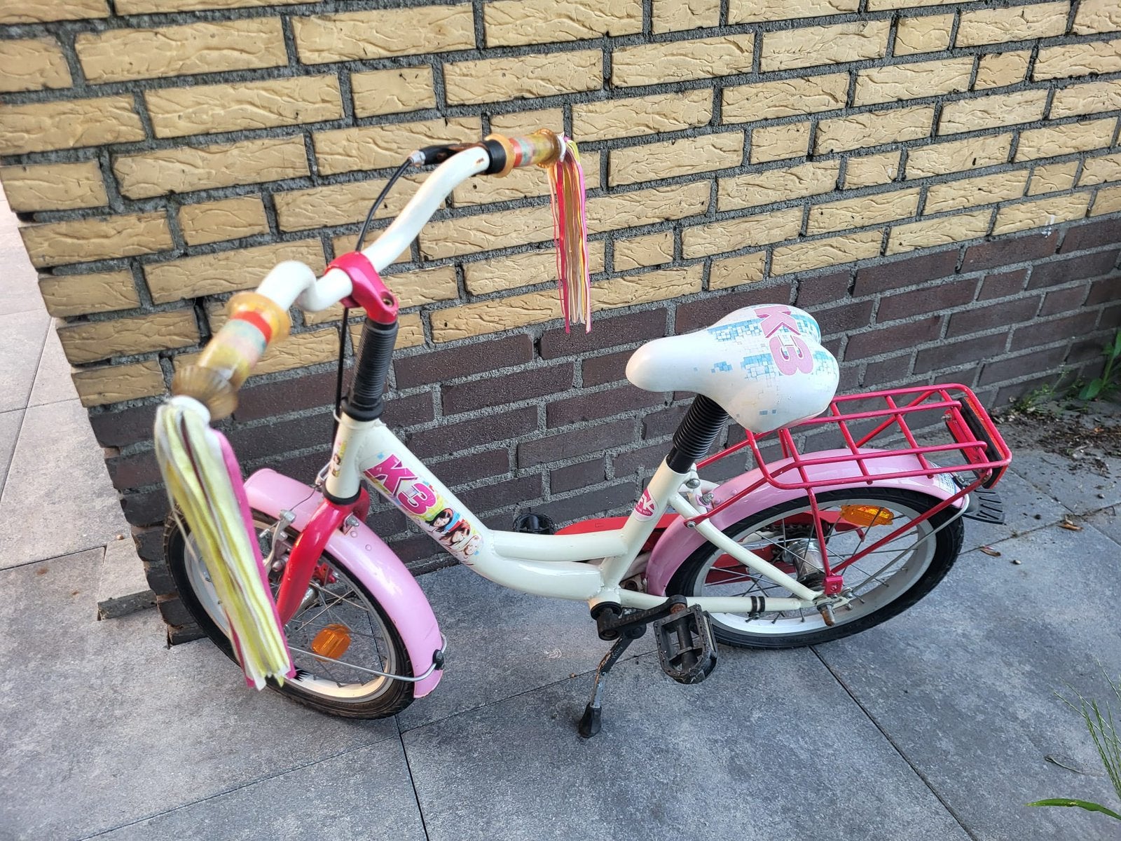Te koop K3 fiets 16 inch, Ophalen, Terugtraprem, Gebruikt, Handrem