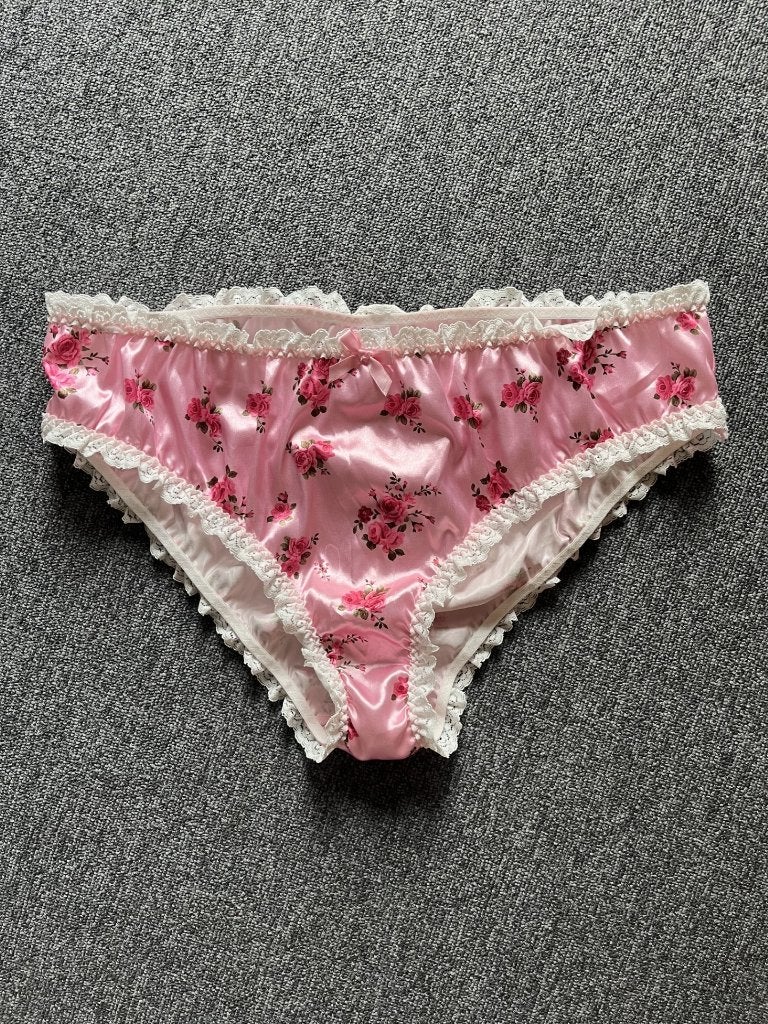 sissy scrunch bum slip 2XL (maat 48-50), Kleding | Dames, Onbekend, Ophalen, Roze, Slip