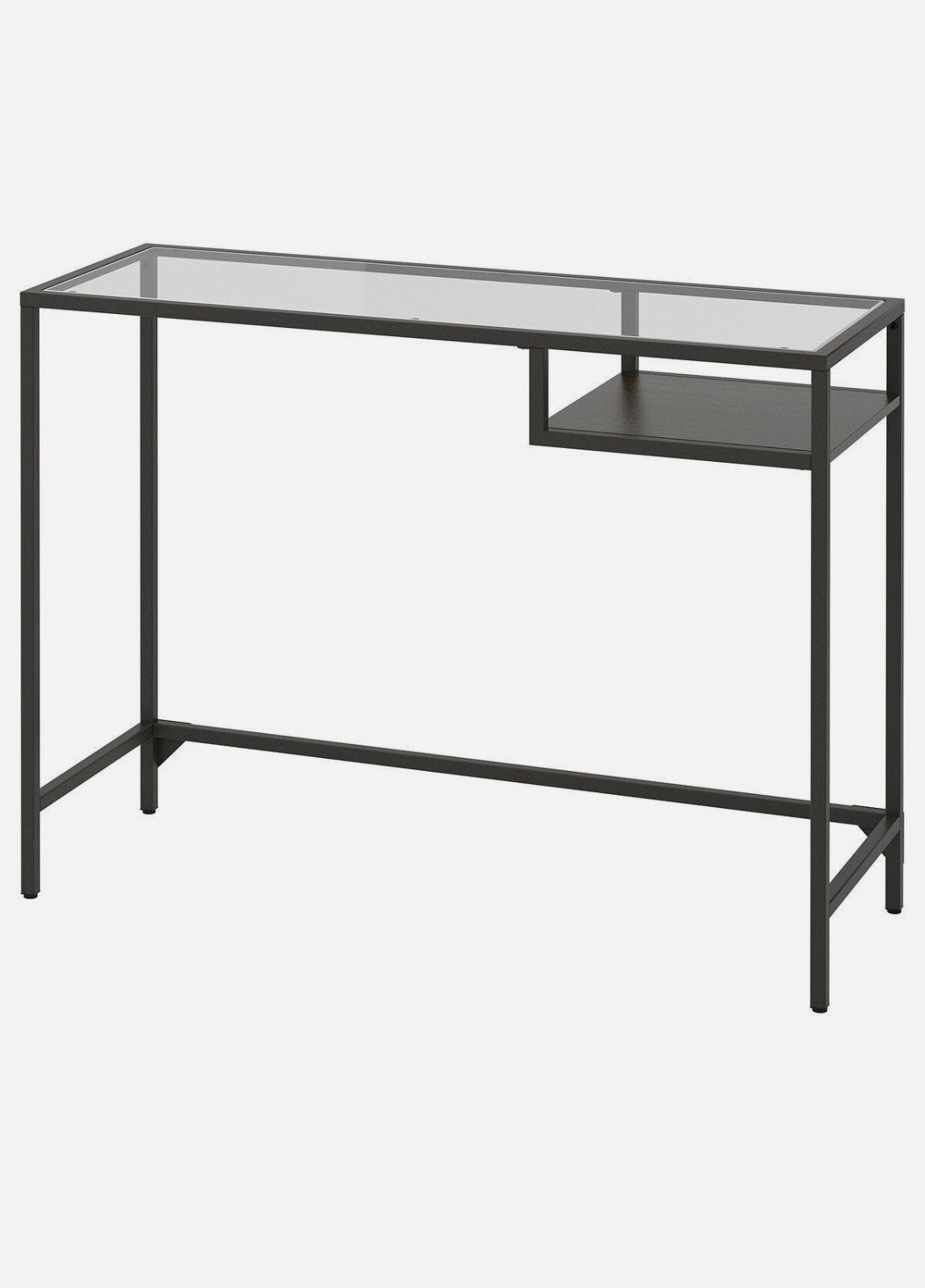 glazen IKEA bureau, Huis en Inrichting, Ophalen, Gebruikt, IKEA, Computerbureau