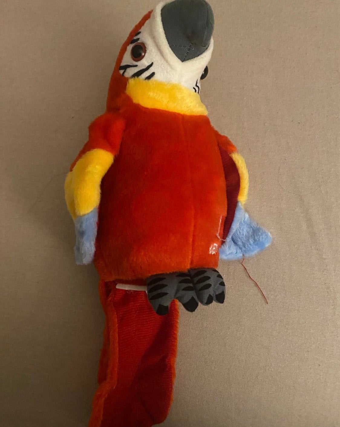 Pratende knuffel pappegaai niet gratis, Ophalen of Verzenden, Nieuw, Overige typen