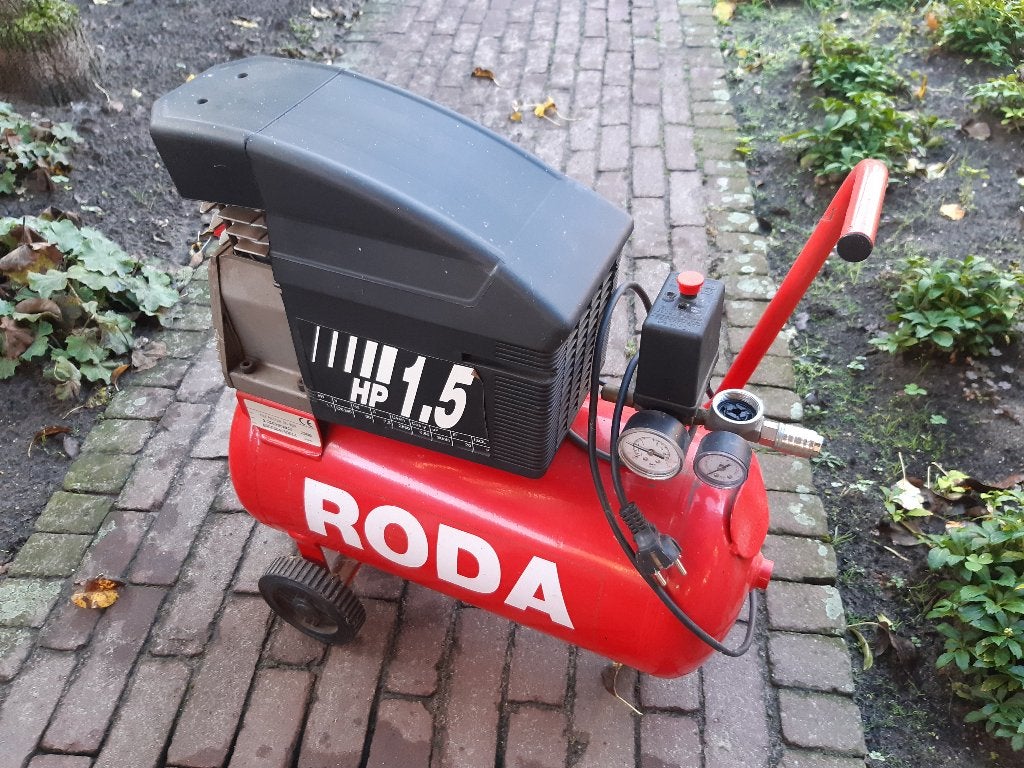 Roda compressor, 100 liter of meer, Ophalen, Gebruikt, Minder dan 200 liter/min
