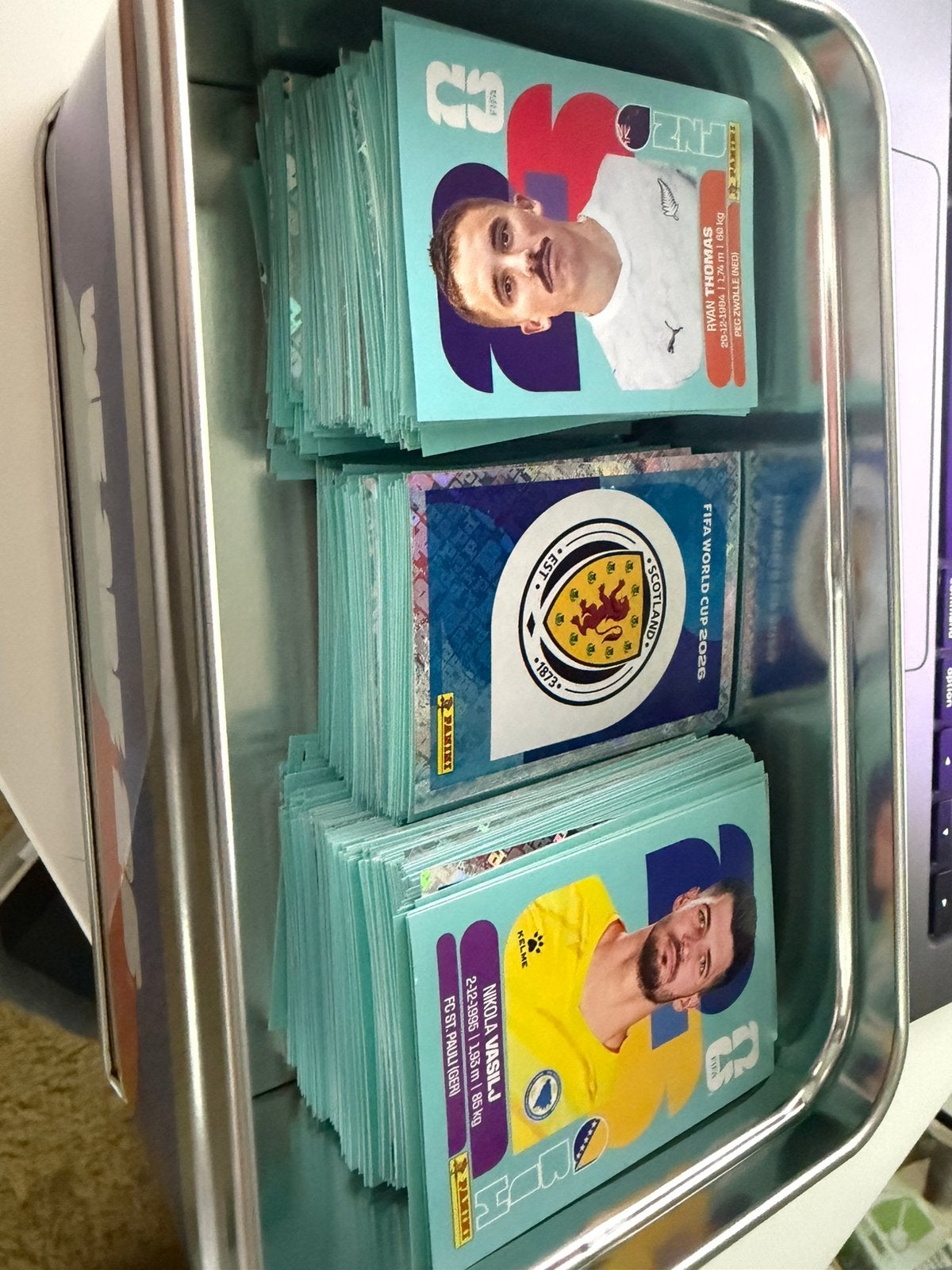 Panini WK 2026 stickers - 500+ stickers, Ophalen of Verzenden, Zo goed als nieuw, Meerdere stickers
