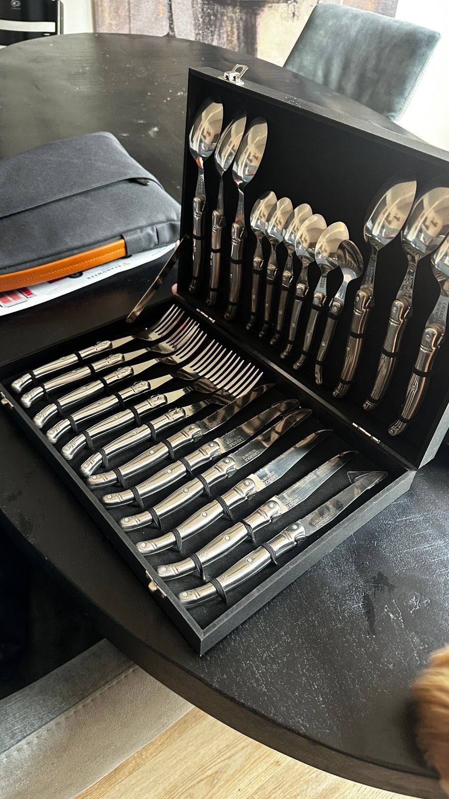 Ptmd bestek set, Ophalen, Nieuw, Rvs of Chroom