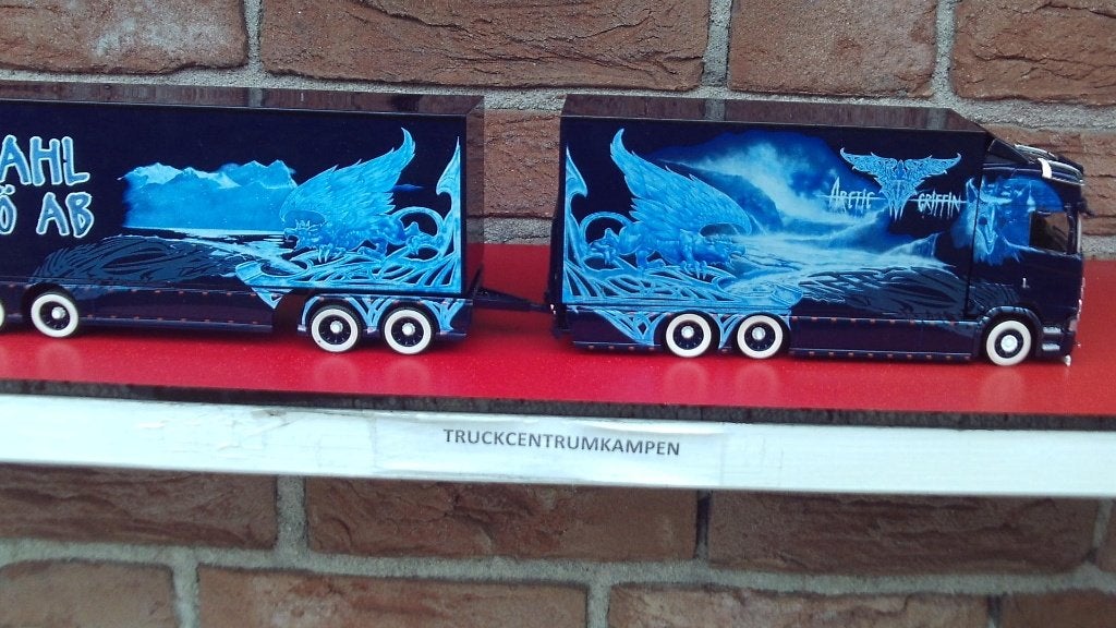 Tekno  Scania  NGS  S - Serie  van  Ekdahl  Arctic., Ophalen of Verzenden, Nieuw, Bus of Vrachtwagen, Tekno