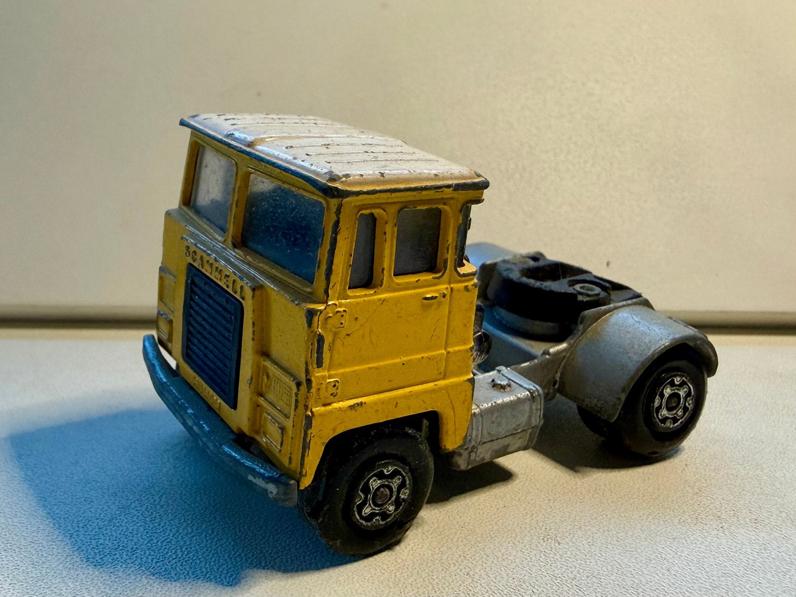 Matchbox Scammell Tractor, Ophalen of Verzenden, Gebruikt, Bus of Vrachtwagen