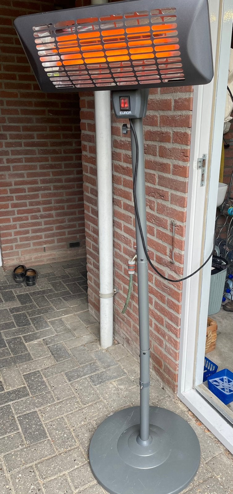 Eurom terrasverwarmer, Ophalen, Zo goed als nieuw