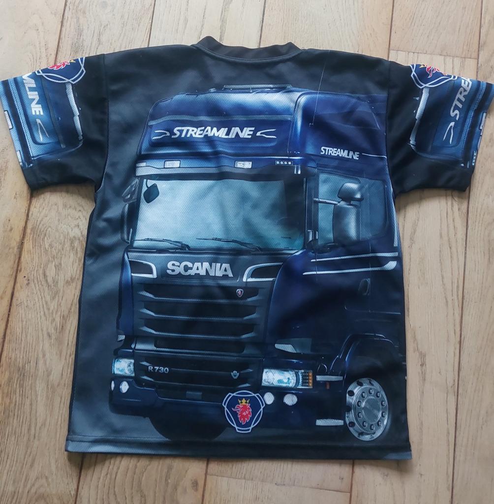 Scania shirt, Kleding | Heren, Ophalen, Zo goed als nieuw, Overige maten