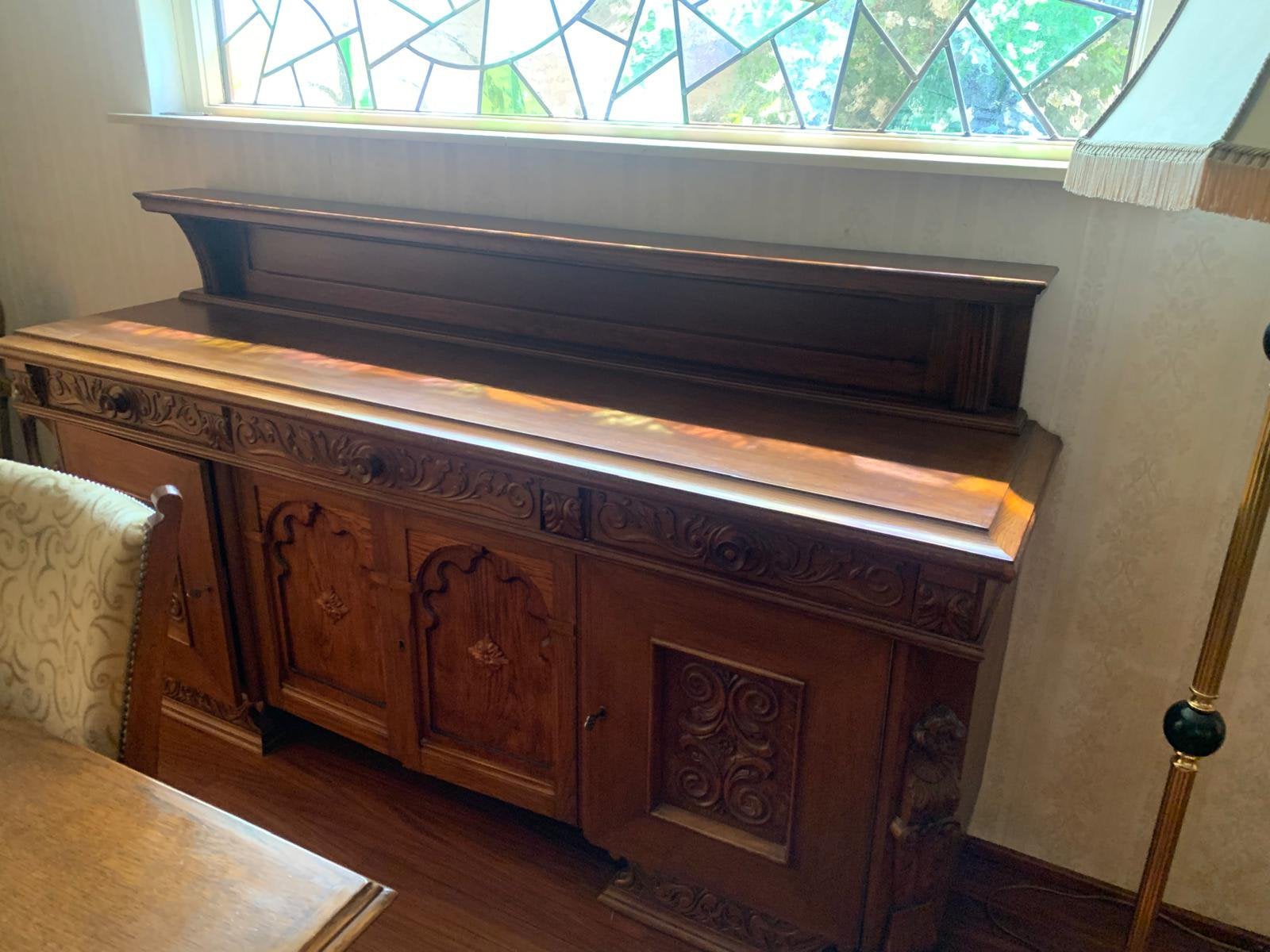 Jaren 70 dressoir met drie laden en deuren., Ophalen, 150 tot 200 cm, Zo goed als nieuw, Eikenhout
