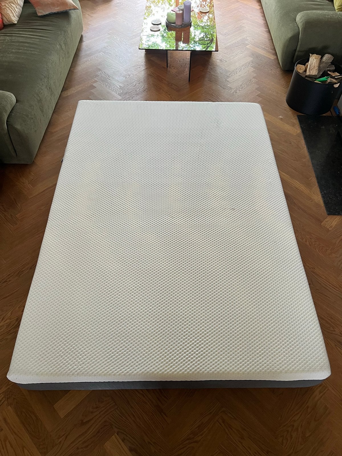 Emma O2 matras. 140x200 cm - Zo goed als nieuw met hoeslaken, Huis en Inrichting, Slaapkamer | Matrassen en Bedbodems, Ophalen