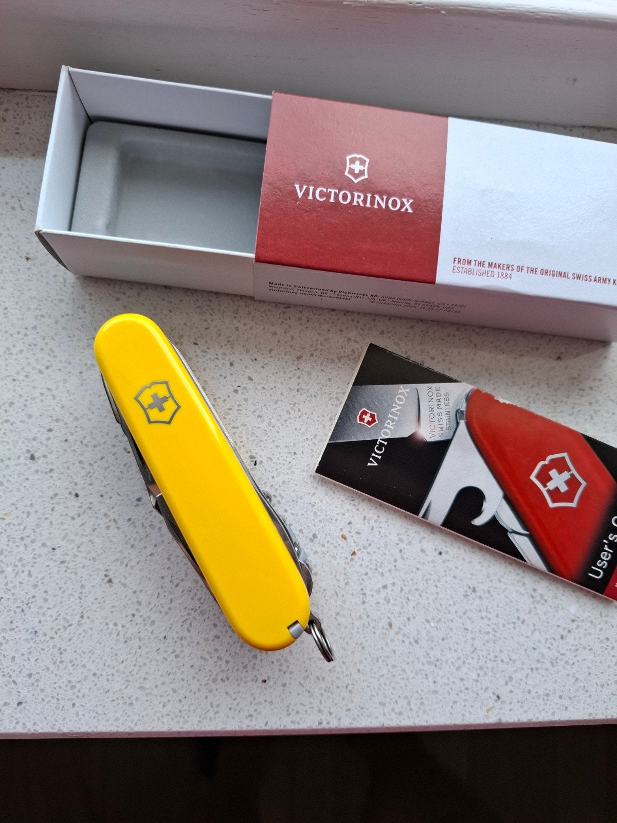 Victorinox Swiss Champ mes zakmes, Ophalen of Verzenden, Nieuw