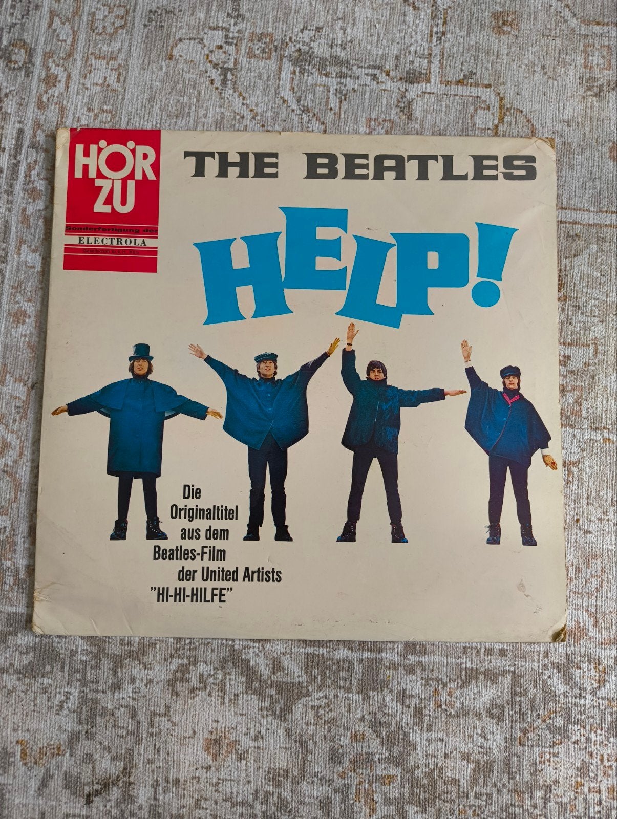 The Beatles - Help! LP (Hör Zu SHZE 162), Cd's en Dvd's, Vinyl | Pop, Gebruikt, Rock, LP, Import, Originele persing, 12 inch, Ophalen of Verzenden
