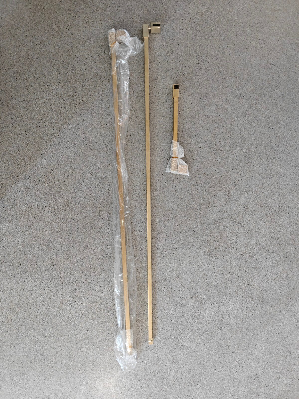 Stabilisatiestang glazen douchewand 2x 120cm + T-stuk, Ophalen, Nieuw, Douche