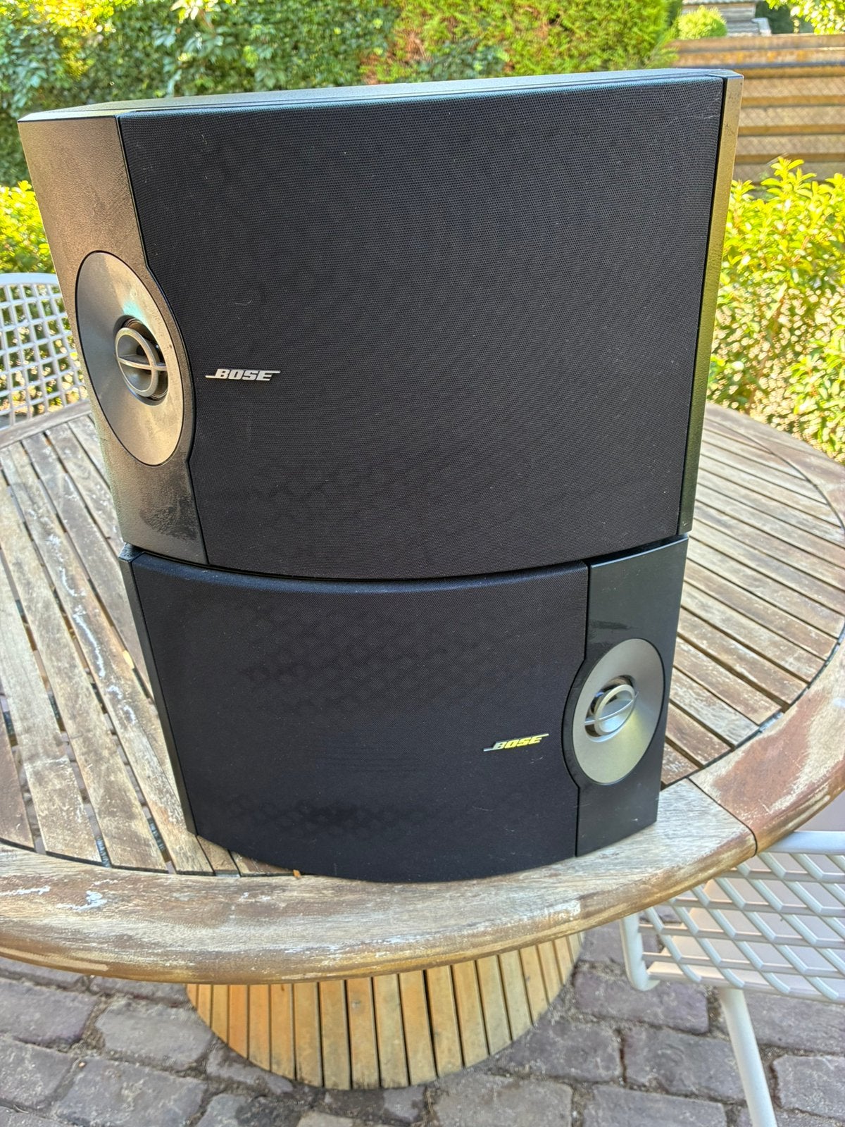 Bose 301V luidsprekers, Gebruikt, 120 tot 150 watt, Speakerset, Ophalen of Verzenden