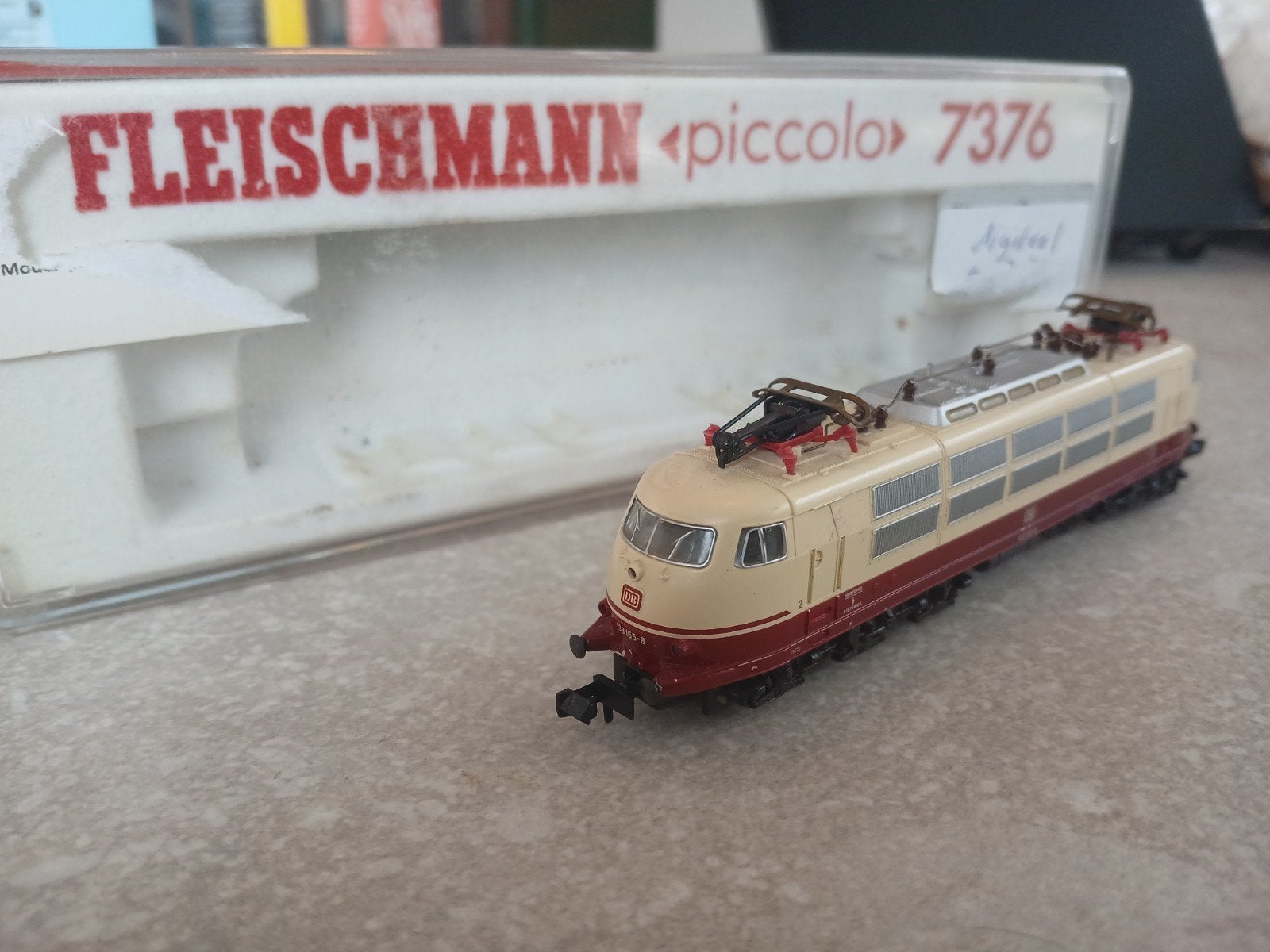 Iconische br103 dcc digitaal van fleischmann, Fleischmann, Ophalen of Verzenden, Zo goed als nieuw, Gelijkstroom