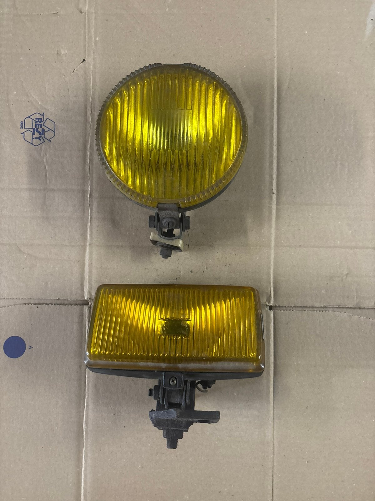 Oude autolamp, Bosh-koplamp, Fietsen en Brommers, Ophalen of Verzenden, Koplamp