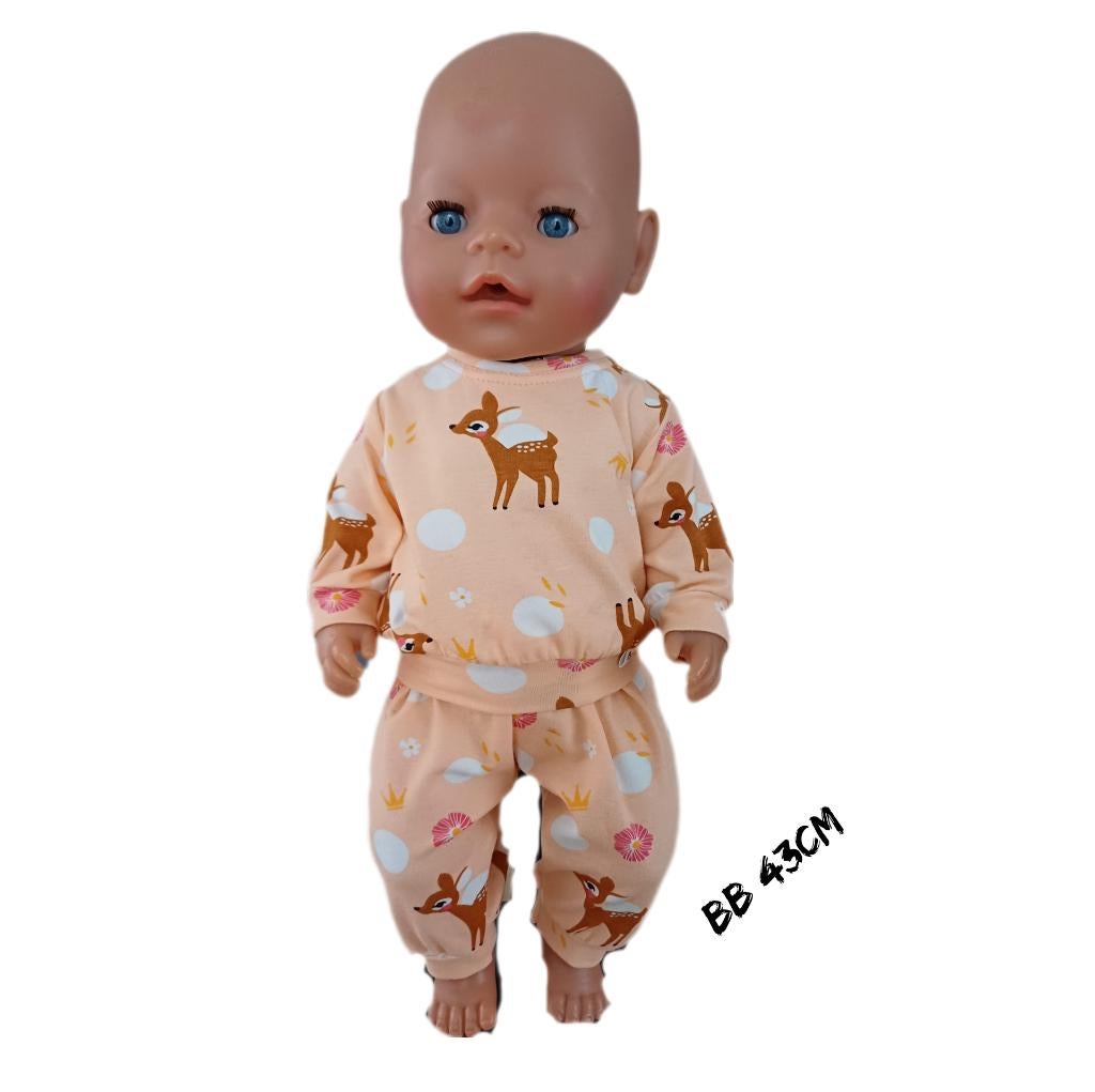 Poppenkleding voor bv babyborn pop 43cm, Ophalen of Verzenden, Nieuw, Babypop