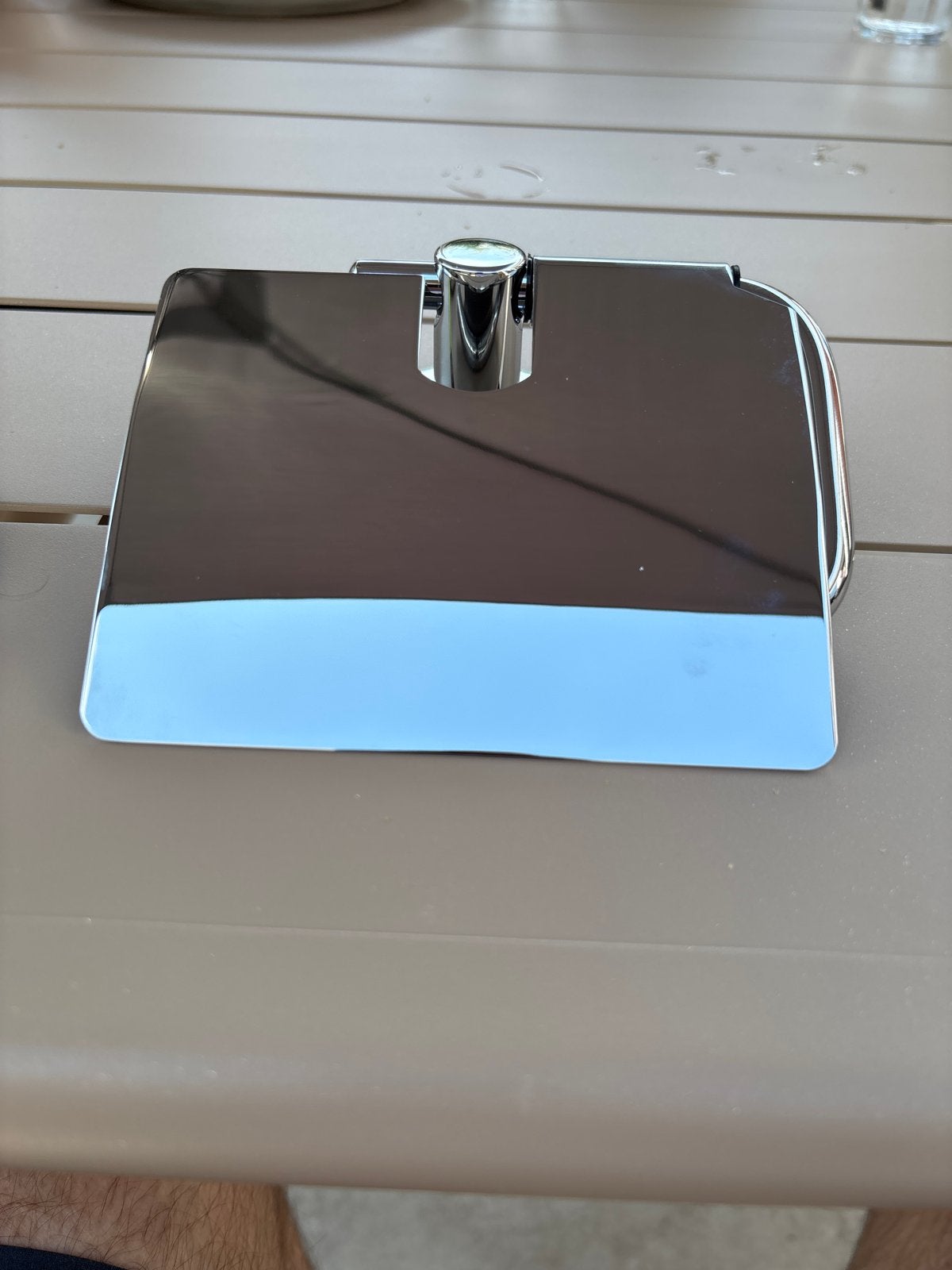 Toiletrolhouder en handdoekhaakje chroom, Huis en Inrichting, Ophalen, Nieuw