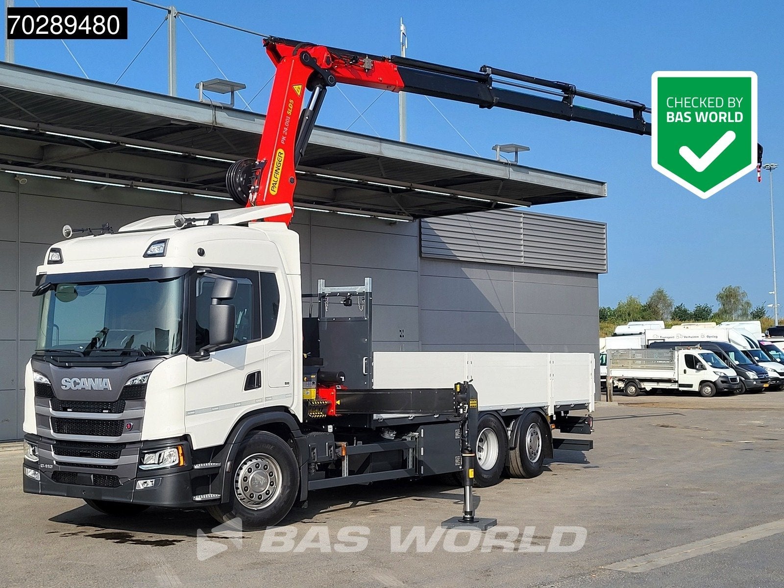 Scania G410 6X2 New! Palfinger PK24.001 SLD 5 Crane Kran Ret, Automaat, Stof, Euro 6, Scania