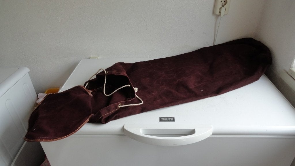 Tentzak, antieke tentzak, canvas, sterk voor tent en stokken, Ophalen of Verzenden