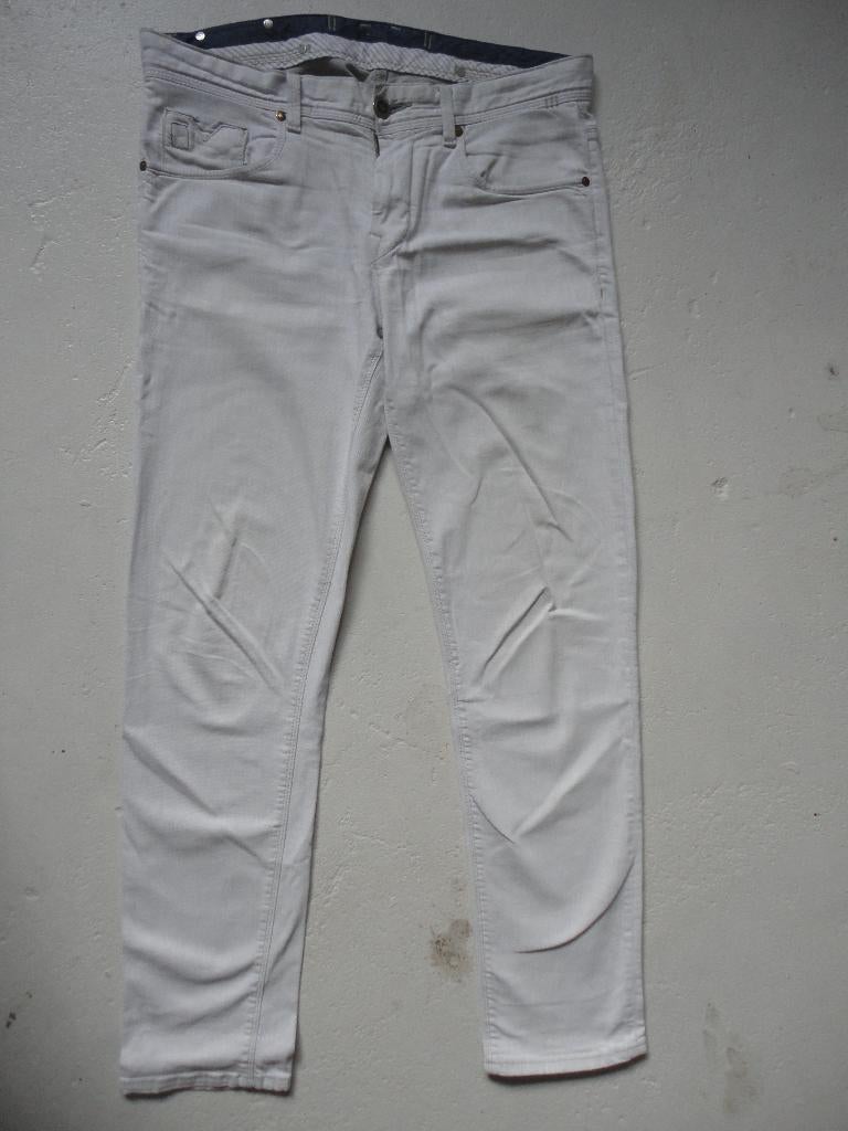 Witte spijkerbroek van VANGUARD 34/34, Blauw, Ophalen of Verzenden, Zo goed als nieuw, Vanguard