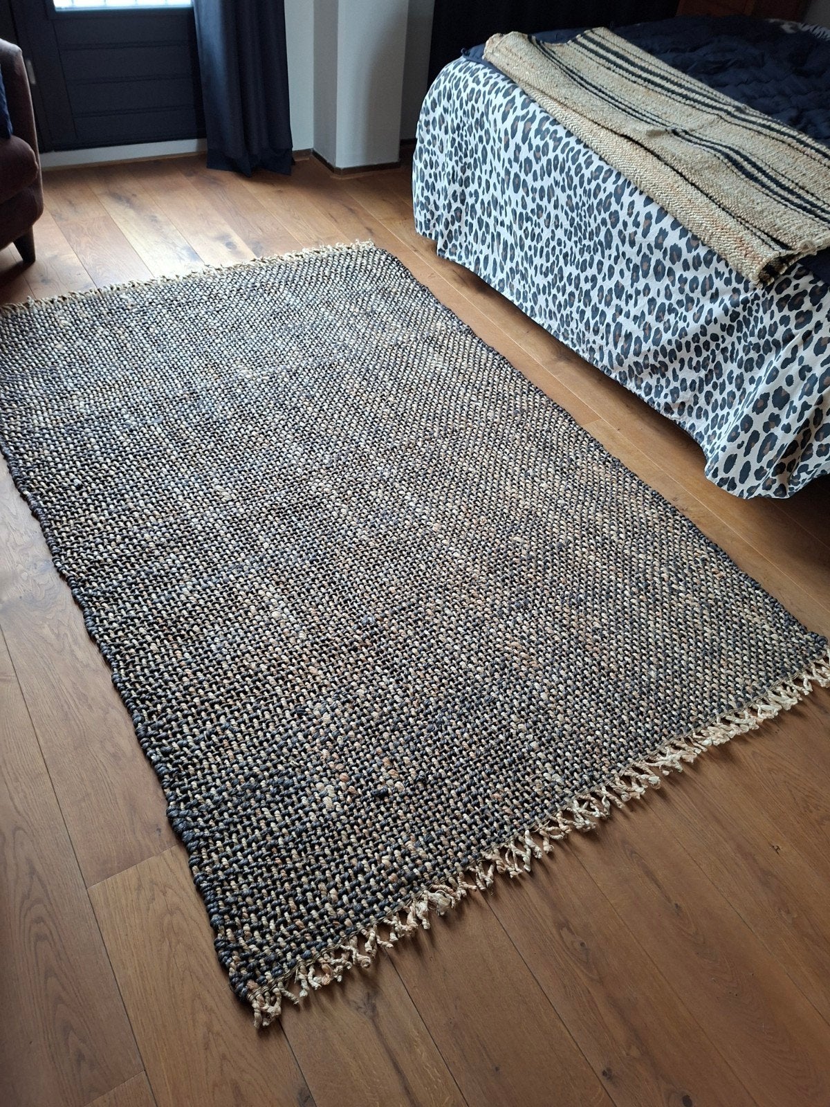 Sfeervol robuust vloerkleed, Ophalen, 200 cm of meer, Zo goed als nieuw, Rechthoekig