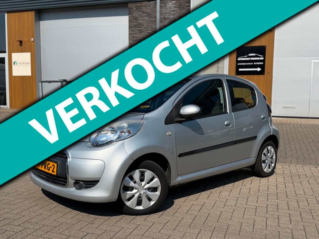 Citroen C1 1.0-12V Ambiance | Airco | 5 deurs |, Voorwielaandrijving, Euro 5, Elektrische ramen, Gebruikt