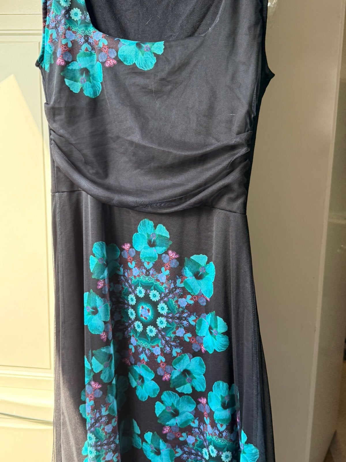 Desigual jurk S, Meerkleurig, Ophalen of Verzenden, Zo goed als nieuw, Knielengte