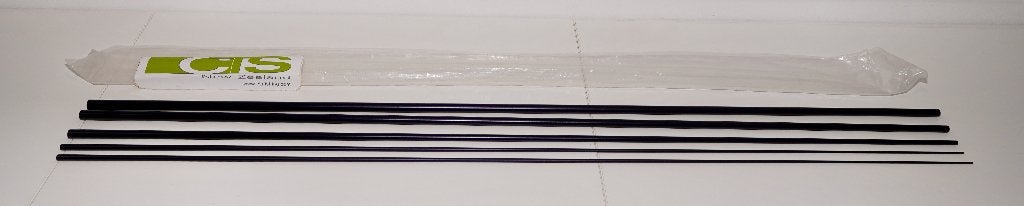 CTS 13 ft 4-delige Affinity zalm vliegenhengel blank, Ophalen of Verzenden, Nieuw, Werphengel