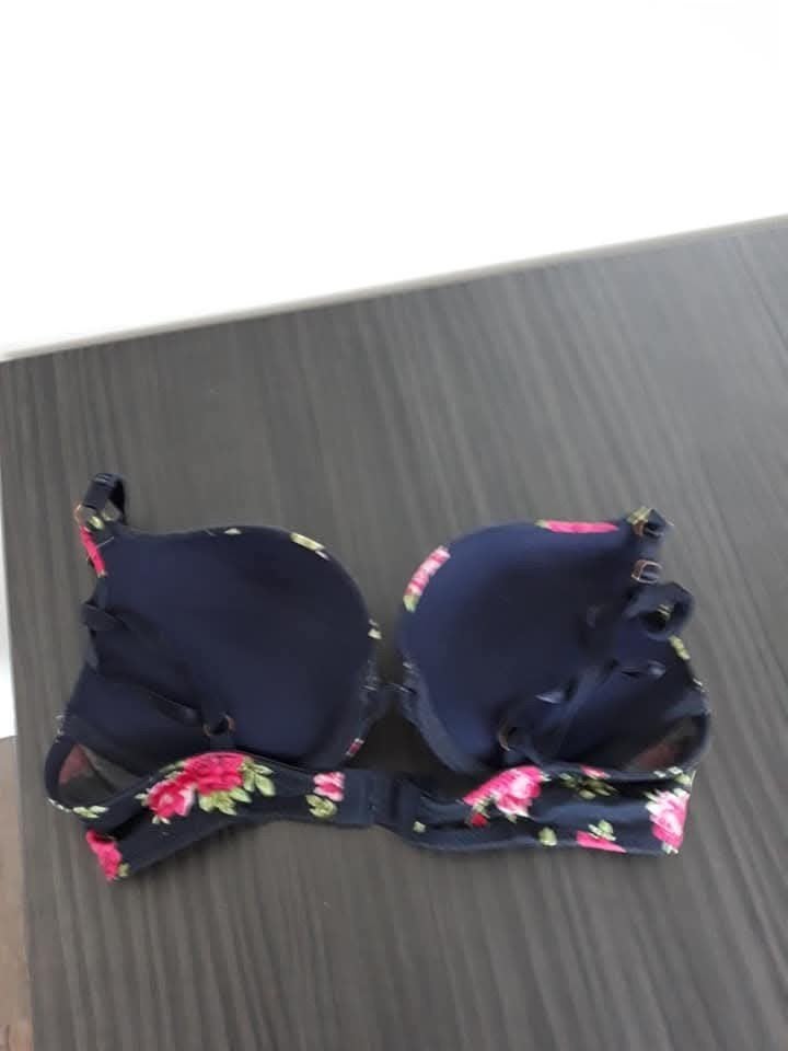 Hunkemoller beugel bh maat 75 b gebloemd blauw/roze., Hunkemöller, Ophalen of Verzenden, Blauw, BH