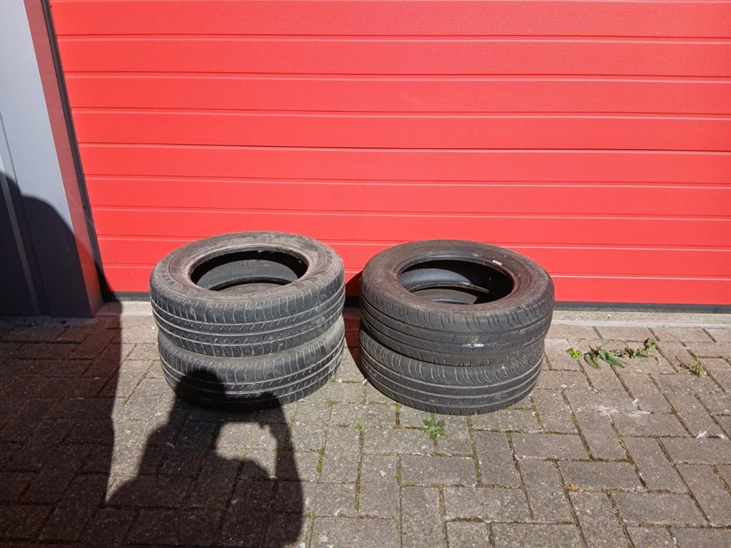 Gebruikte banden set, Ophalen of Verzenden