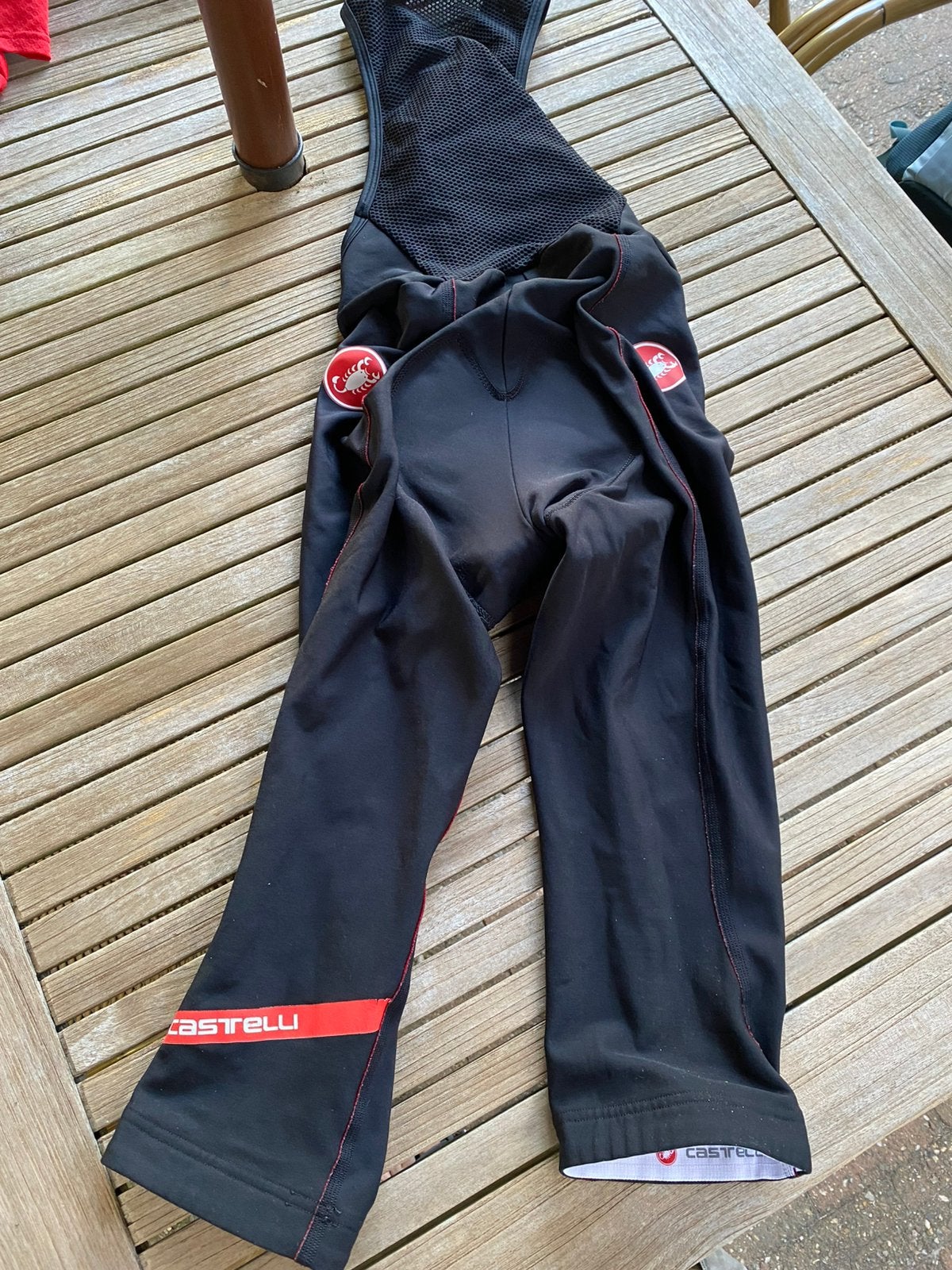 Fietsbroek driekwart Castelli, Ophalen of Verzenden, Gebruikt, Kleding
