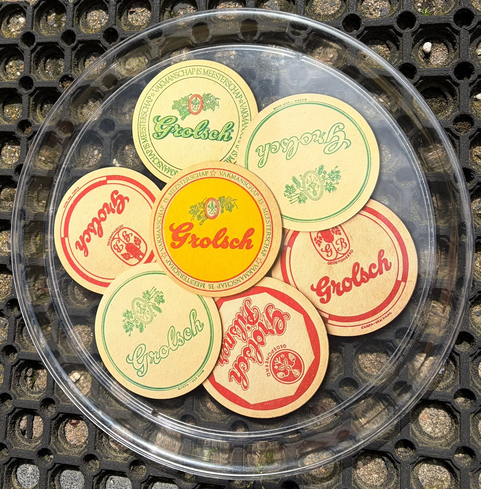 Grolsch dienblad, Ophalen of Verzenden, Gebruikt, Overige typen, Grolsch